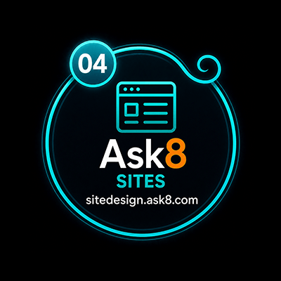 Ask8 web design services for small business